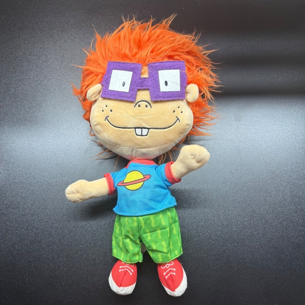 Nickelodeon 2019 Viacom International Inc Rugrats Chuckie Finster Plush Doll